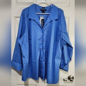 Elemental Stretch Women's Button Down NWT Size 26/28